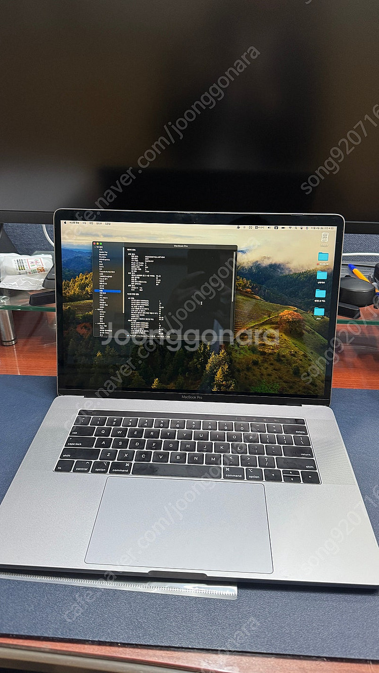 2018 맥북프로 15인치 i7 32gb 512gb--2