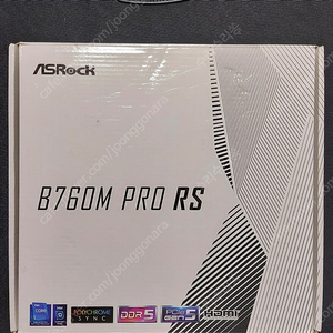 애즈락 B760M PRO RS DDR5 메인보드