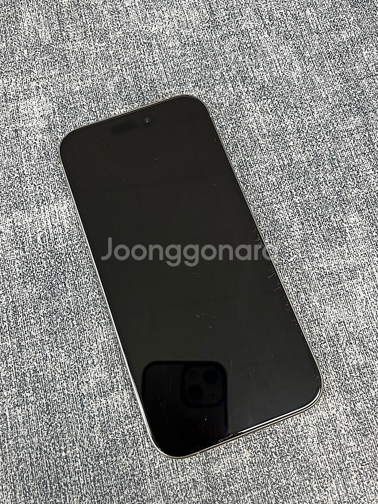 (자급제신폰급)아이폰15프로 내추럴티타늄 256G 미파...--2