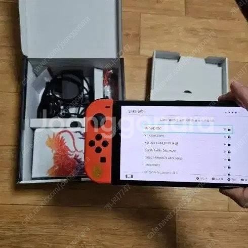 닌텐도 스위치 스칼렛 바이올렛 에디션 oled--0