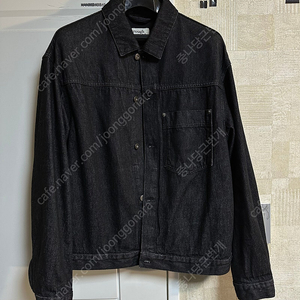 러프사이드 Drape Denim Jacket Black 1사이즈