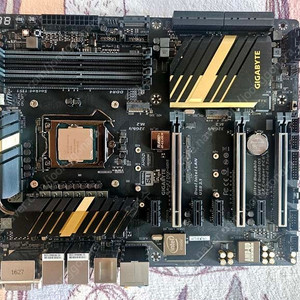 기가바이트 메인보드(GA - Z170X UD5), I5 CPU 판매