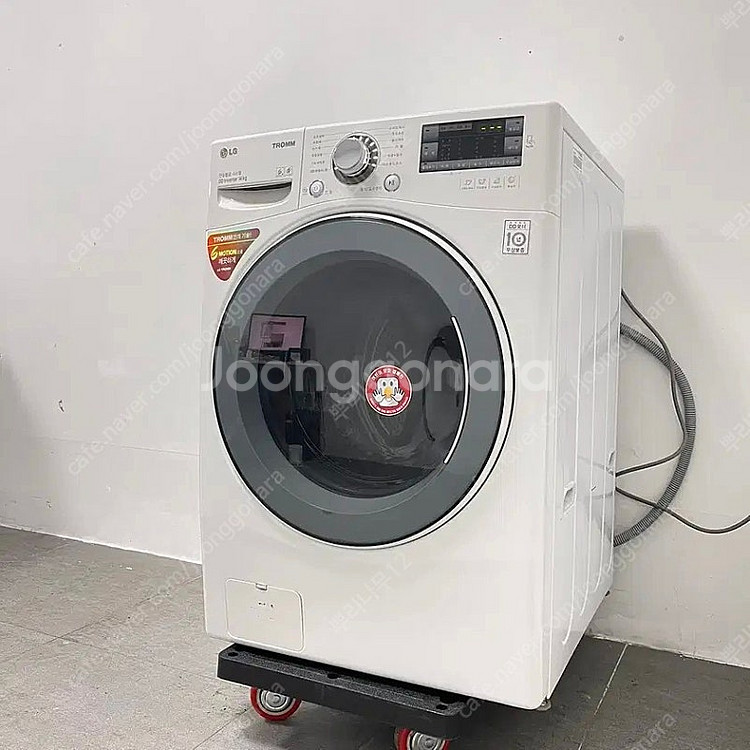 품번397 LG 14kg 중고세탁기 드럼세탁기 화이트 ...--2