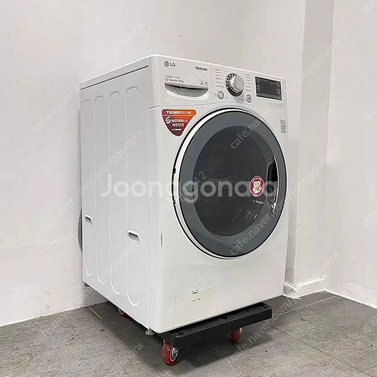 품번397 LG 14kg 중고세탁기 드럼세탁기 화이트 ...--3