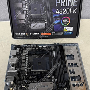 (보증有) 아수스 ASUS PRIME A320I-K AM4 ITX 메인보드 라이젠 itx보드