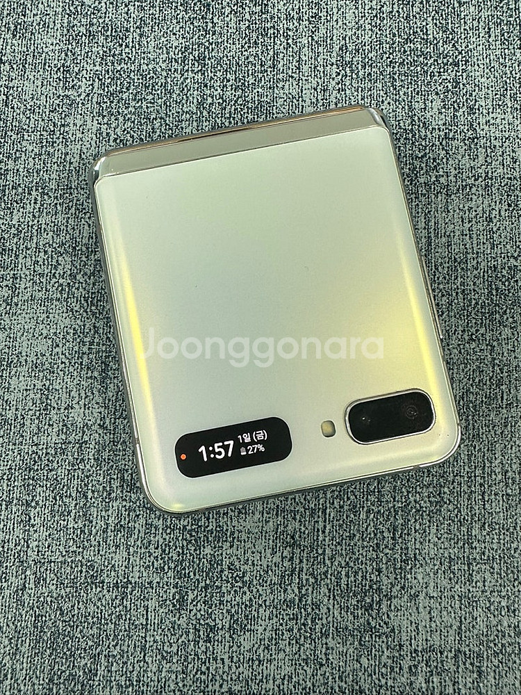 (가성비 꿀폰)갤럭시Z플립2 256G 화이트 20년 1...--6