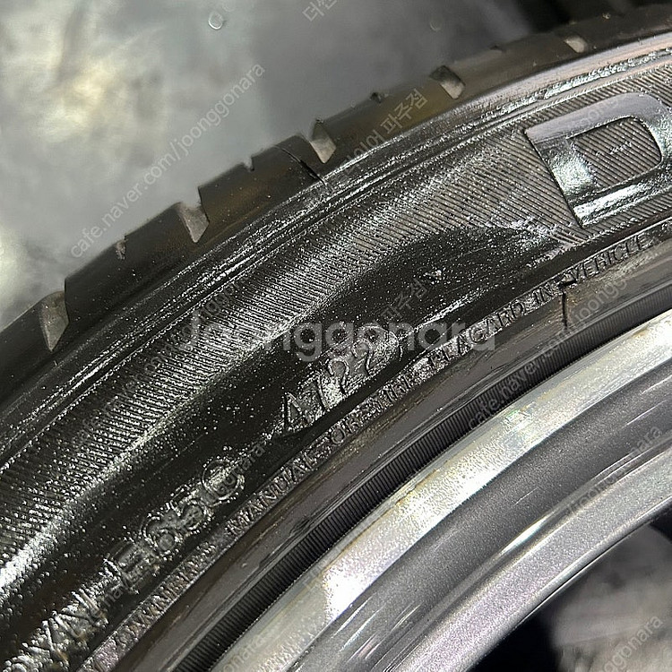 제네시스G70 19인치 중고 휠타이어 한대분--8