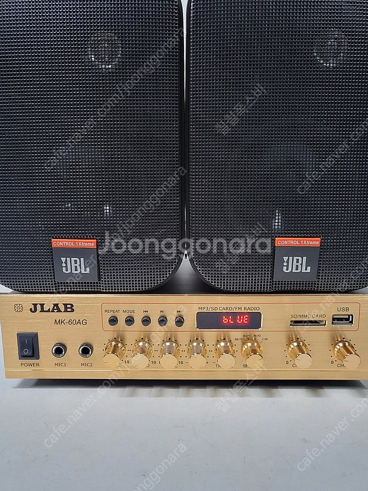 2채널 앰프 1대 + JBL 스피커 컨트롤 1 익스트림...--1