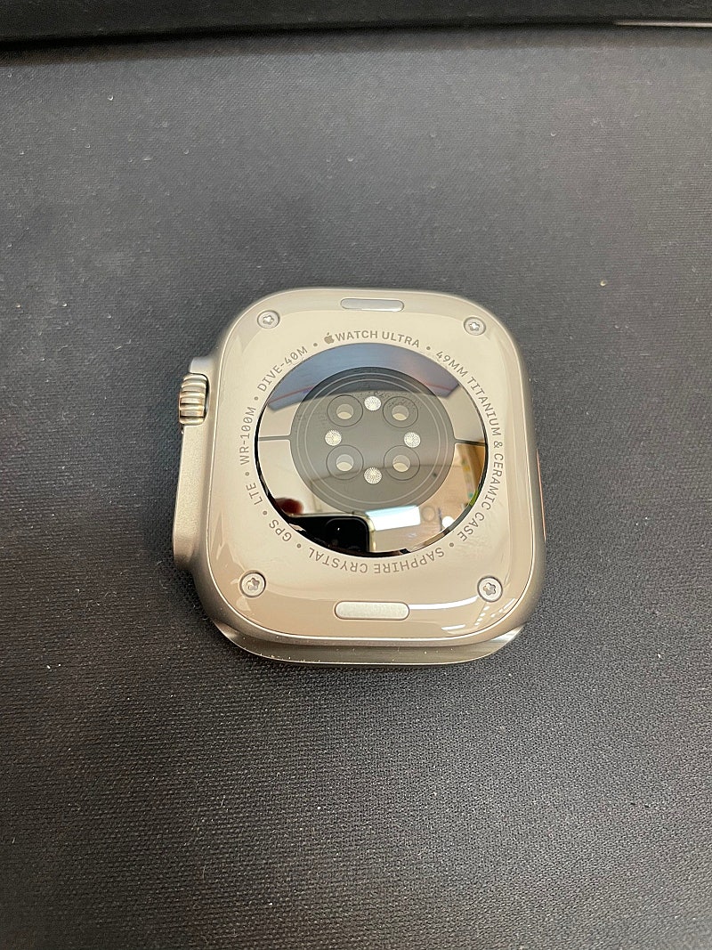 애플워치울트라2 49mm 티타늄 셀룰러 배터리100% ...--5