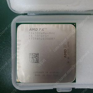 FX4300 AMD CPU 반값택포 6천원