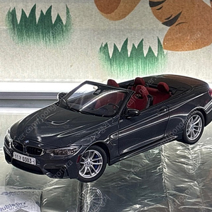 1:18 파라곤 bmw m4컨버터블 다이캐스트