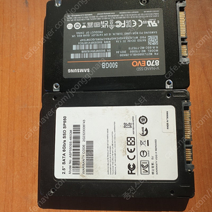 삼성 Ssd 500g + 씨게이트 3t 하드 팝니다