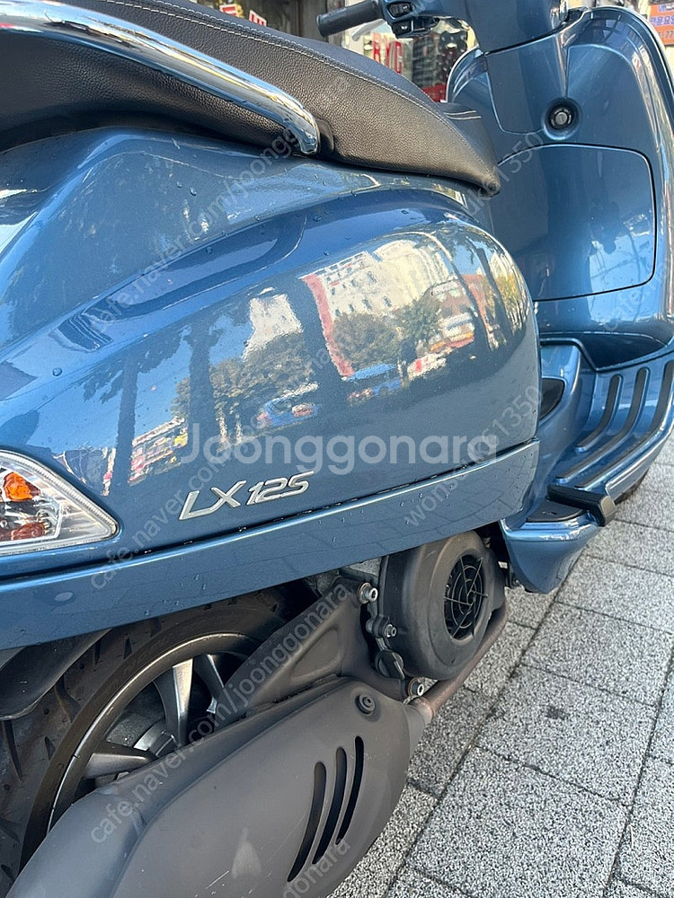 베스파 lx125(20년식) + 주행거리 짧음--1