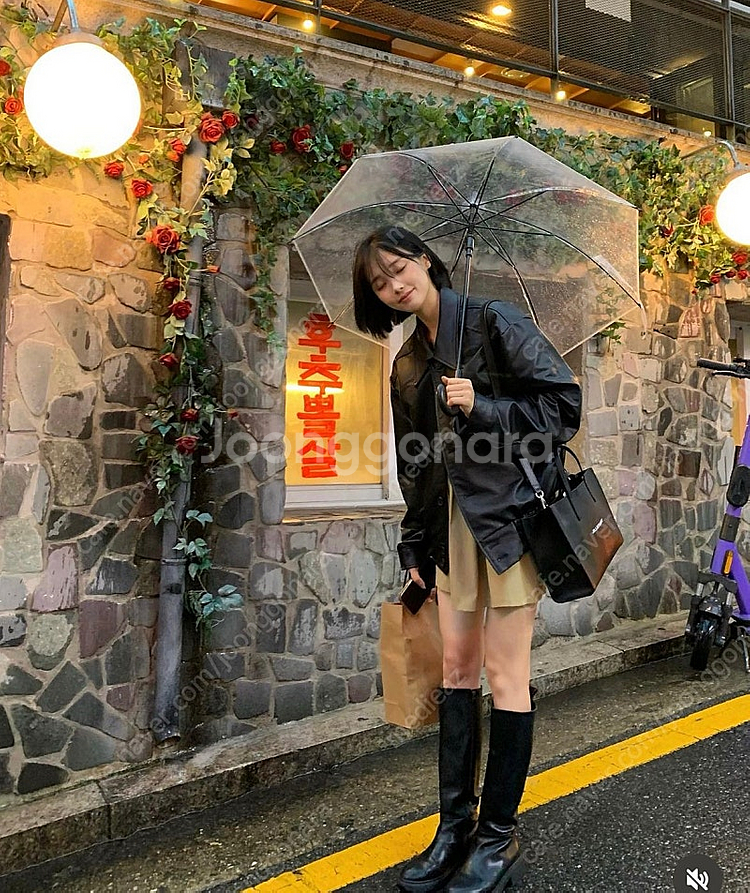 차진아마켓 레더자켓--3
