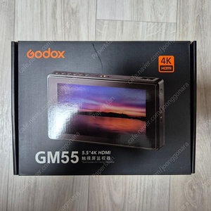 고독스 GM55 5.5인치카메라 프리뷰 모니터(미개봉 새제품)