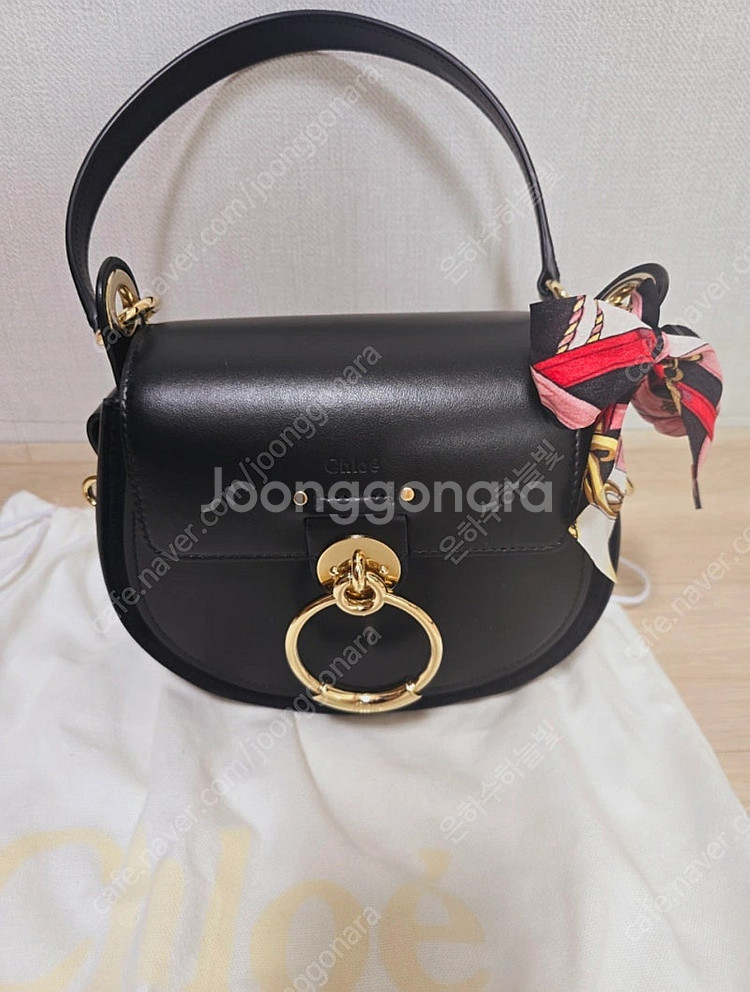 끌로에 테스백 블랙 스몰 판매--3