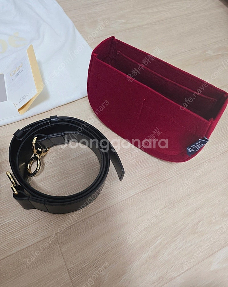 끌로에 테스백 블랙 스몰 판매--5