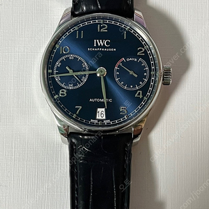 IWC 포르투기저 7DAYS 부엉이 청판 22년식