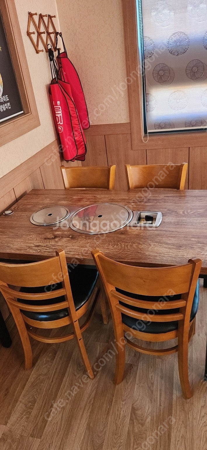 식당테이블 의자 업소용테이블 의자--8