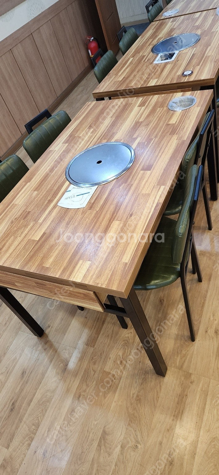 식당테이블 의자 업소용테이블 의자--9