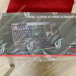 ASUS ROG Strix Flare II Animate [NX RED(적축)] 미개봉품 판매 합니다.