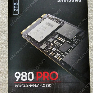 [국내 정품 미개봉 나사 포함] 삼성 980 PRO SSD 2TB 판매합니다.