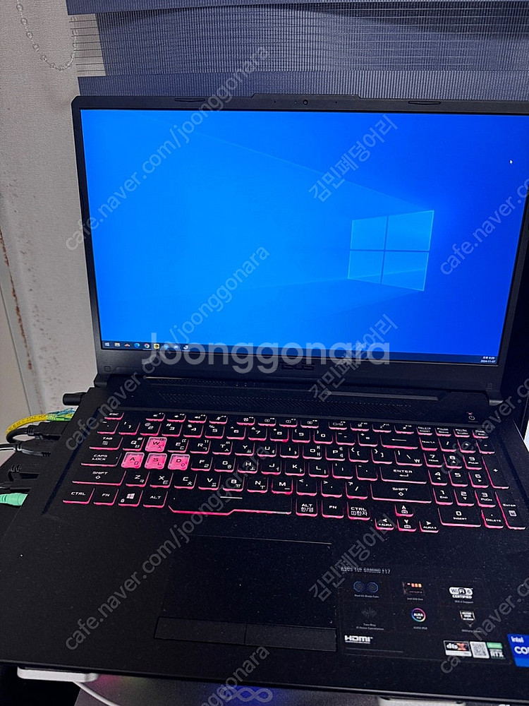 ASUS 노트북 F17 FX706HM HX032 팝니다...--3