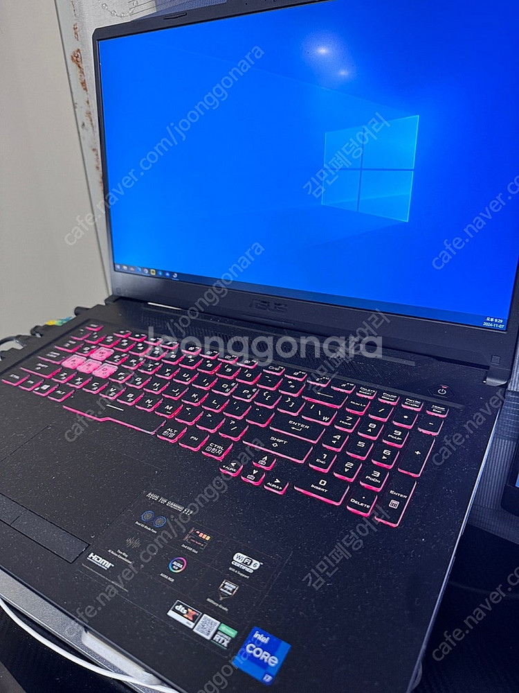 ASUS 노트북 F17 FX706HM HX032 팝니다...--5
