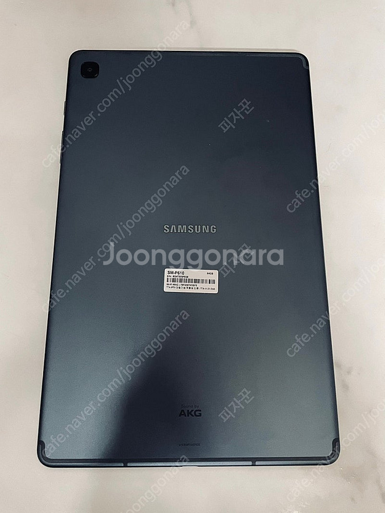 갤럭시 탭S6 LITE 블랙 64G 매우깨끗 17만원 ...--1