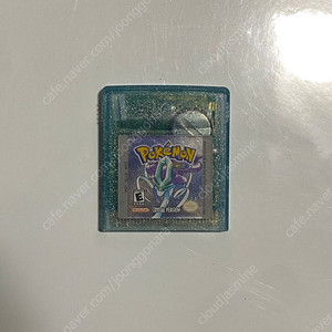 포켓몬 크리스탈 영어 북미 정품 게임팩 gb 닌텐도 게임보이 Pokemon crystal version