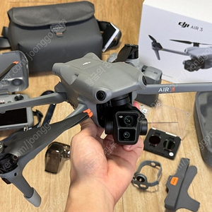 DJI Air3 드론 풀박스 sd카드 ND필터 악세사리 전세트