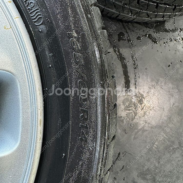 레이 14인치 중고 휠타이어 한대분 (1656014 한...--6