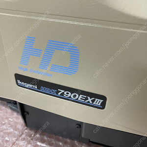 ikegami HDK-790EXIII 팝니다 (파인더/광케이블 포함)