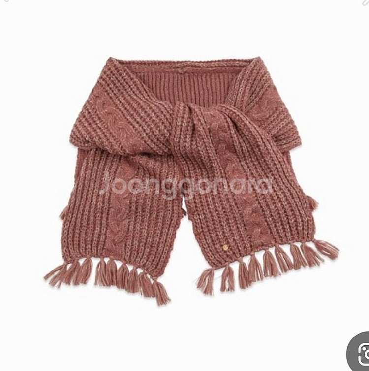 미착용 변형 니트 수술 머플러 써스데이아일랜드--0