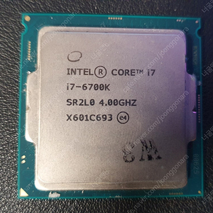 인텔 cpu 판매합니다 i7-6700, i7-6700K, i5-7500, i3-8100, i5-8400, i3-9100, i3-10100