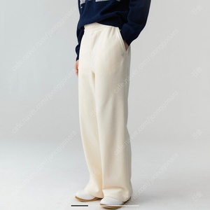 드파운드 corduroy mink banding pants (아이보리, 새상품, s)