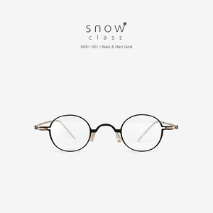 디자인 샤우어 김종필 디자이너 안경 SNOWclass M001