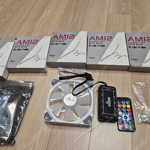 ARGB 데스크탑 120MM FAN 5개 및 컨트롤러