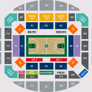 11.12 원주DB 서울SK R1 좌석 양도합니다.