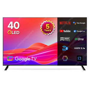 이노스 FHD QLED TV • 101cm(40인치) • 스마트 TV • 스탠드형