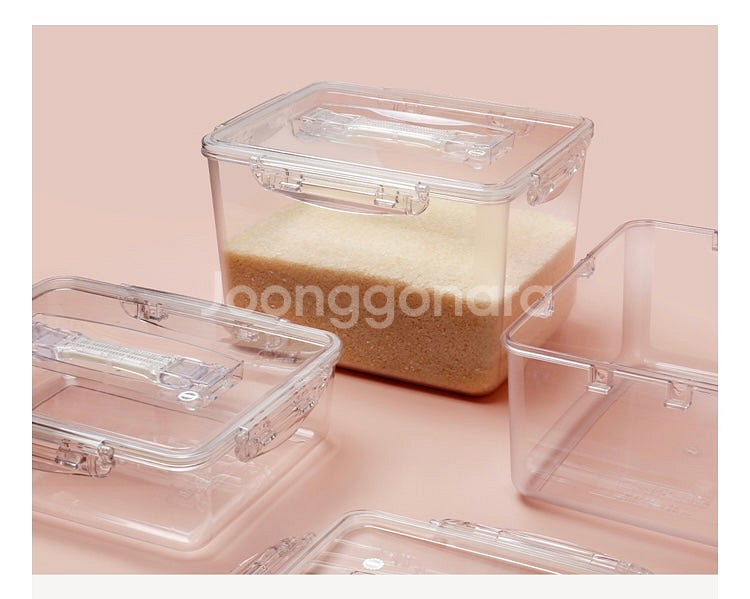 엔에프락 김치통 반찬통 쌀통 9L--1