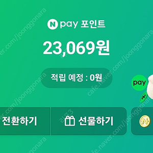 네이버페이 23000원 판매합니다.