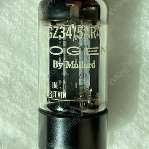 Mullard 멀라드/Bogen GZ34(5AR4) O-O게터 NOS 1개 판매