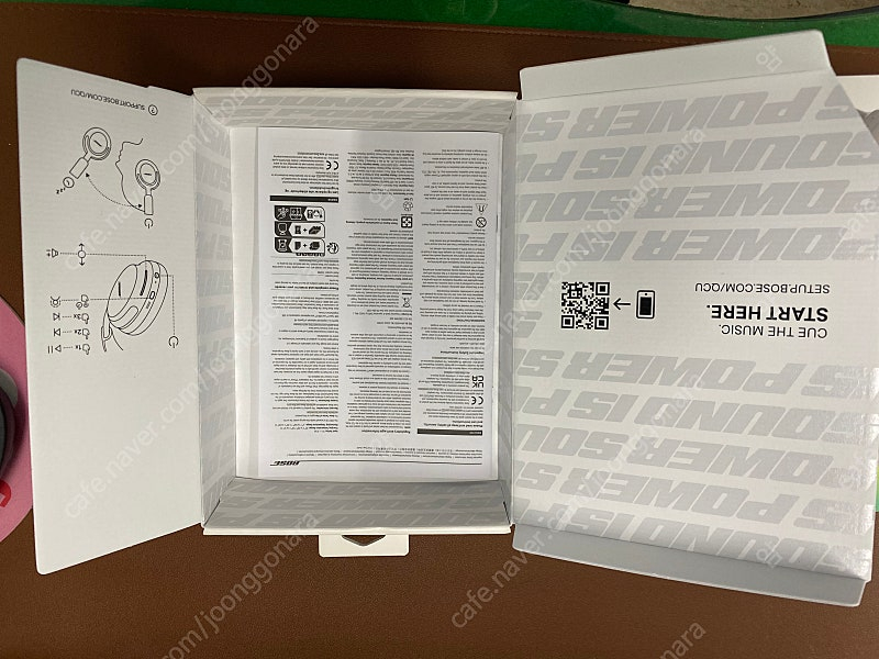 보스(BOSE) 정품 QC 울트라 헤드폰, 화이트 스모크(풀박스)--4