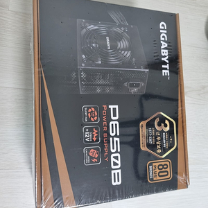 미개봉 파워 gigabyte p650b 80+ bronze 650w