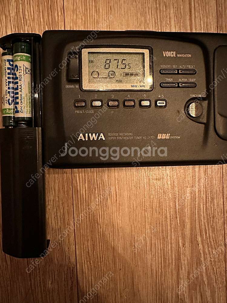 AIWA jx 707 고장 부품용 팝니다--0
