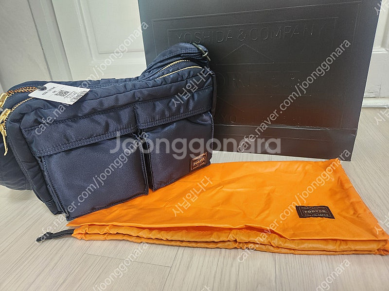 요시다 포터 올 뉴 탱커 숄더 슬링백 네이비 새제품--0