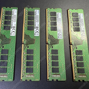 삼성 DDR4 16GB 2666 메모리 양면 램 (시금치)