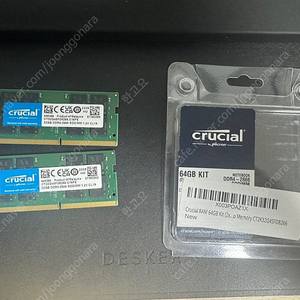 크루셜 DDR4 64GB(32Gx2)