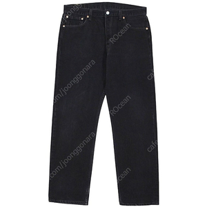 [36-36.5] 1999 USA Levis 501-0660 Black Denim Pants (36X30) 리바이스 빈티지 블랙 데님 팬츠 90년대 미국생산 미제 흑청 90s